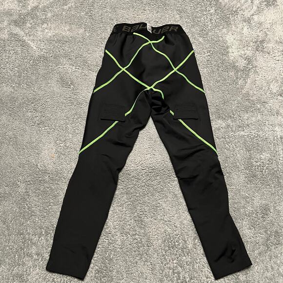 Bauer Core Pants Mens Small 1.0 Pro Senior Hockey Compression Pants Jock Strap - Picture 3 of 10